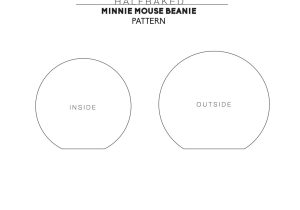Template for Minnie Mouse Ears Printable Minnie Mouse Ears Template Online Calendar