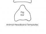 Template for Pig Ears Best Photos Of Pig Ear Template Pig Ear Template Printable