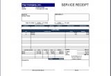 Template for Receipt Of Payment for Services Service Receipt Template Free Receipt Templates