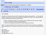 Template for Sending Resume In Email Sending A Resume Via Email 13 Simple but Important