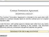 Template for Termination Of Contract Contract Termination Agreement Youtube