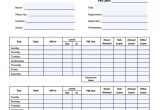 Template for Timesheets for Employees 22 Employee Timesheet Templates Free Sample Example