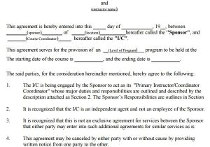 Template Of A Contract Between Two Parties Contract Agreement 7 Free Pdf Doc Download