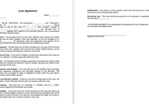Template Of A Contract Between Two Parties Sample Of Loan Agreement Between Two Parties top form