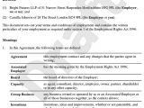 Template Of A Contract Of Employment Senior Employment Contract Executive Employment Agreement