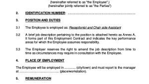 Template Of An Employment Contract 18 Employment Contract Templates Pages Google Docs