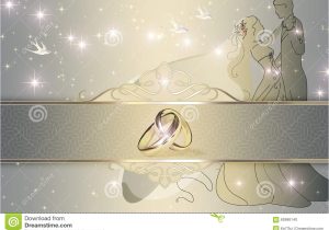 Template Of Wedding Invitation Card Wedding Invitation Card Design Stock Illustration