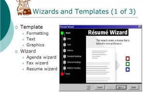 Templates and Wizards Exploring Microsoft Word Ppt Download