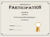 Templates for Certificates Of Participation Free Certificate Template 65 Adobe Illustrator