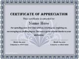 Templates for Certificates Of Recognition 30 Free Certificate Of Appreciation Templates and Letters