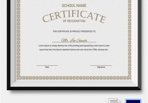 Templates for Certificates Of Recognition Certificate Of Recognition Template 15 Free Word Pdf