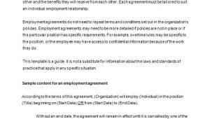 Templates for Employment Contracts 18 Job Contract Templates Word Pages Docs Free