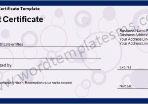 Templates for Gift Certificates Free Downloads Best Photos Of Fillable Certificate Template Microsoft