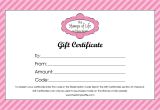 Templates for Gift Certificates Free Downloads Gift Certificate Template Free Download Bamboodownunder Com