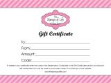 Templates for Gift Certificates Free Downloads Gift Certificate Template Free Download Bamboodownunder Com