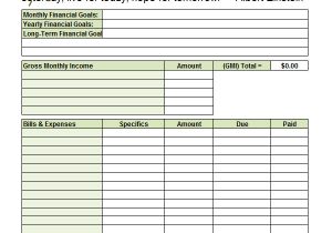 Templates for Household Budgets 11 Sample Budget Templates In Excel Sample Templates