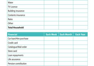 Templates for Household Budgets 7 Home Budget Templates Free Sample Example format