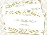 Templates for Place Cards for Weddings 9 Best Images Of Printable Wedding Place Card Templates