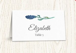 Templates for Place Cards for Weddings Floral Wedding Placecard Template Printable Escort Cards