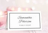 Templates for Place Cards for Weddings Wedding Place Card Template Free Download Printable