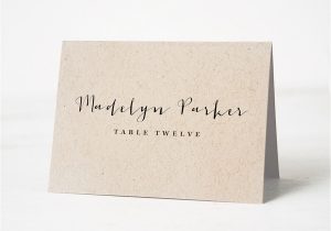 Templates for Place Cards for Weddings Wedding Place Cards Template Invitation Template