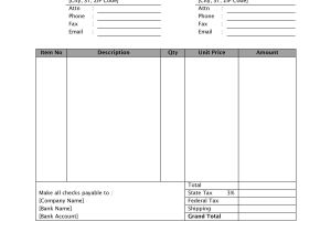 Templates for Receipts and Invoices Cash Invoice Template Invoice Example