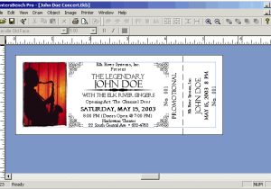 Templates for Tickets with Stubs Templates for Tickets with Stubs Dtk Templates