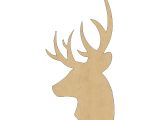 Templates for Wood Cutouts Deer Head Cutout Shape Laser Cut Unfinished Wood Shapes Craft