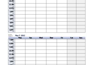 Templates for Work Schedules Work Schedule Template for Excel