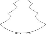 Templates Of Christmas Trees Christmas Tree Printable Template Outline Pattern