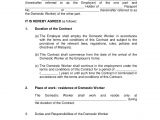 Temporary Employment Contract Template south Africa Contract Of Employment