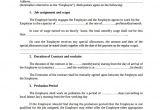 Temporary Work Contract Template 23 Sample Employment Contract Templates Docs Word