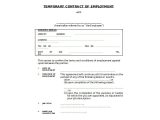 Temporary Work Contract Template 6 Temporary Employment Agreement Templates Pdf Google