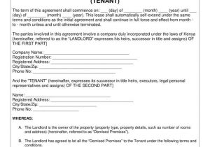 Tenancy Contract Template Uk 9 Simple Tenancy Agreement Templates Pdf Free