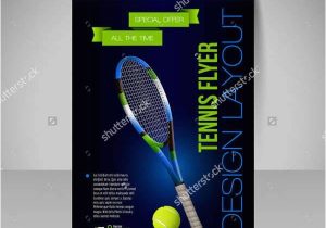 Tennis Brochure Template 10 Tennis Flyers Printable Psd Ai Vector Eps format