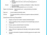 Tennis Coach Resume Sample assistant Tennis Coach Resume