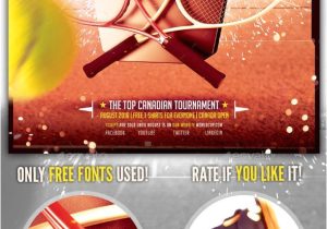 Tennis Flyer Template Free Download Https Graphicriver Net Item Tennis tournament