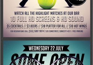 Tennis Flyer Template Free Tennis Flyer Template 2 by Hotpin Graphicriver