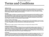 Term and Condition Template 40 Free Terms and Conditions Templates for Any Website