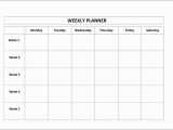 Term Calendar Template 11 Weekly Time Planner for Students Sampletemplatess