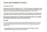 Terms and Conditions Of Employment Template Terms and Conditions Template Peerpex