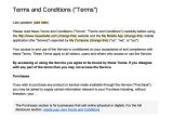 Terms and Conditions Template for Online Shop 9 Terms and Conditions Samples Sample Templates