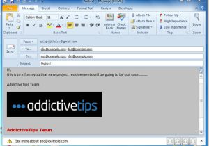 Test Email Template In Outlook Create Use Email Templates In Outlook 2010