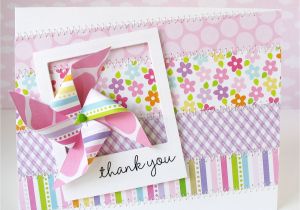 Thank You Birthday Card Wording Thank You Bella Blvd Scrapbook Com with Images Cool