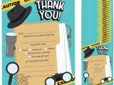 Thank You Card Birthday Party Spy Fill In Thank You Cards 25 Count with Envelopes Bulk Birthday Party Kids Children Boy Girl 25ct Fill Thank You