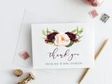 Thank You Card Design for Wedding Thank You Card the Devon Wedding Collection