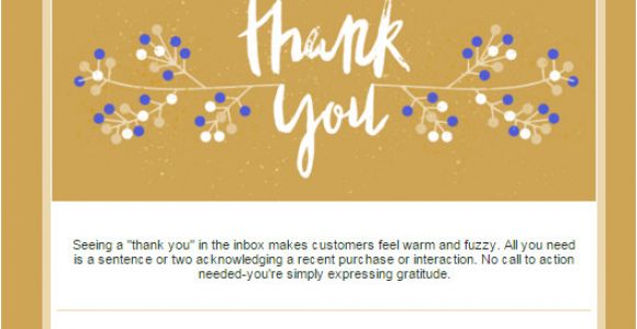 Thank You Card Email Template Tired Of Your Newsletter Design Try these 14 Templates