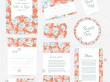 Thank You Card Flower Design Vector Gentle Wedding Cards Template Flower Stock Vector