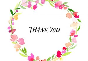 Thank You Card Flower Girl Thank You with Images Thank You Cards Thankful Thank