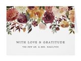 Thank You Card Flower Images Rustic Bloom Personalized Thank You Zazzle Com Mit